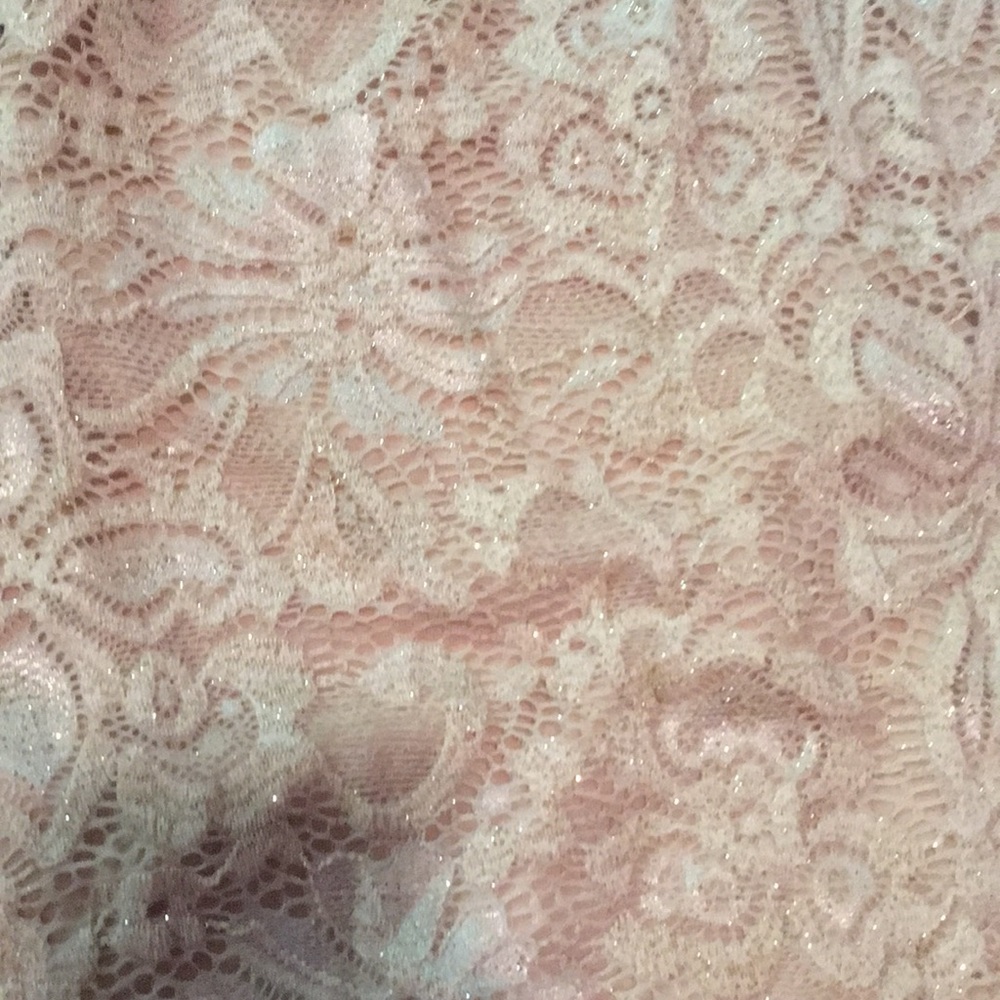 Tan Lace Dress - Picture 3 of 4